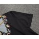 Modest Black Short Sleeve Mini Dress